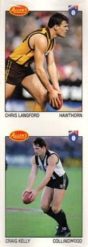 1994 Allen's Double Up Series #C253-002 Chris Langford / Craig Kelly Front